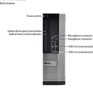 PC Desktop I5 DELL 7010 SFF (Reconditionné)