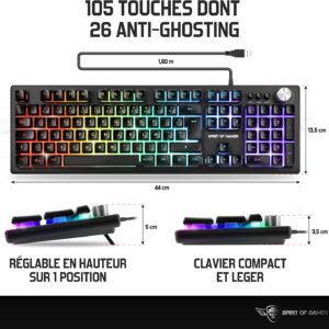 SPIRIT OF GAMER PRO K7 RGB